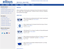 Tablet Screenshot of ellisys.com